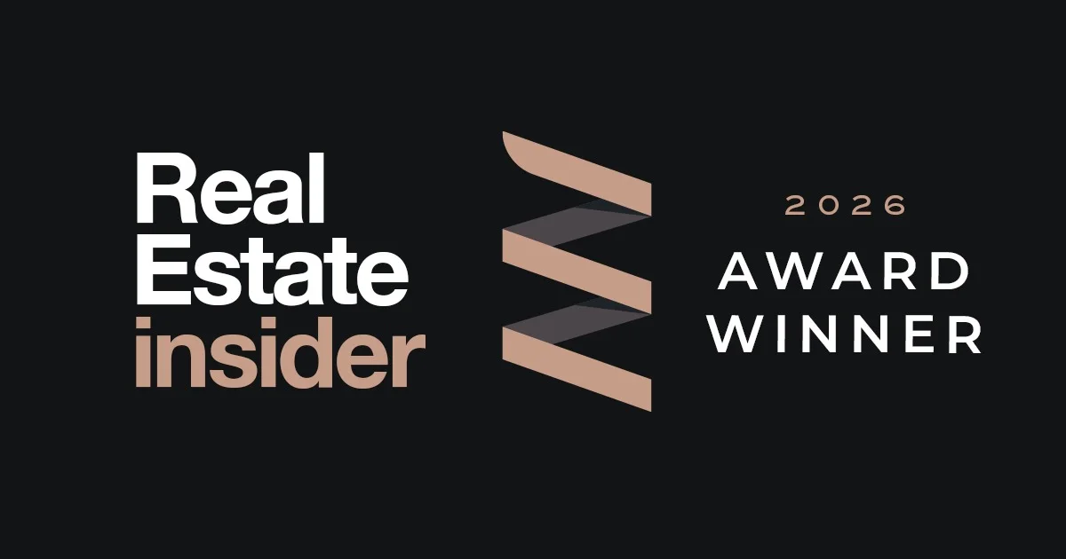 Award Winner 2026 - Real Estate Insider